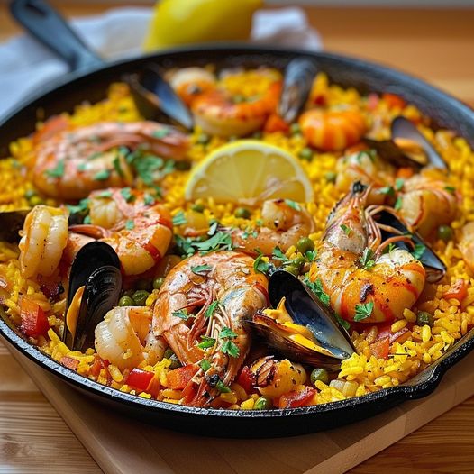 Easy Chicken Paella Recipe